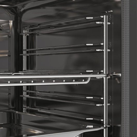 Horno elétrico Candy CA6 NP5B3EHTX 78 L Inox com vapor, conectividade Wi-Fi e autolimpeza