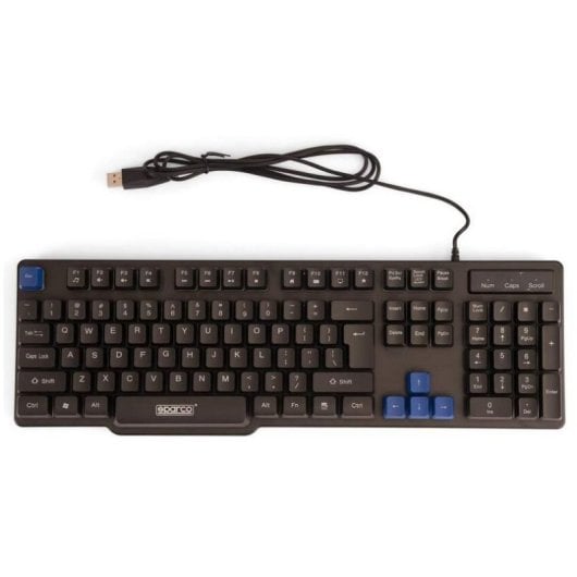 Sparco SPGAMEKITESP Conjunto de Teclado Membrana USB RGB (ES) + Rato + Headset + Tapete