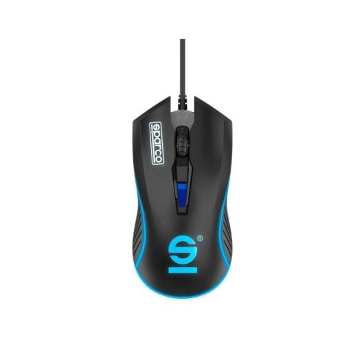 Teclado membrana Sparco SPGAMEKITESP Layout ES RGB pack ratón auriculares alfombrilla