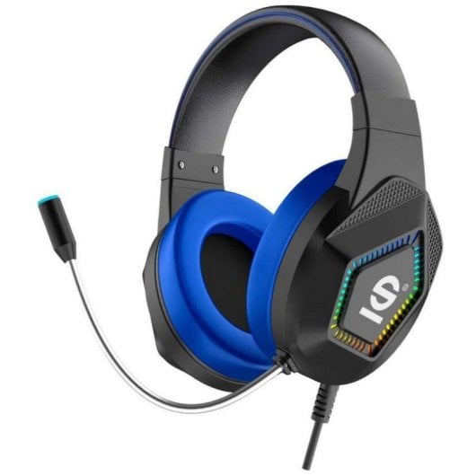 Sparco SPGAMEKITESP Conjunto de Teclado Membrana USB RGB (ES) + Rato + Headset + Tapete