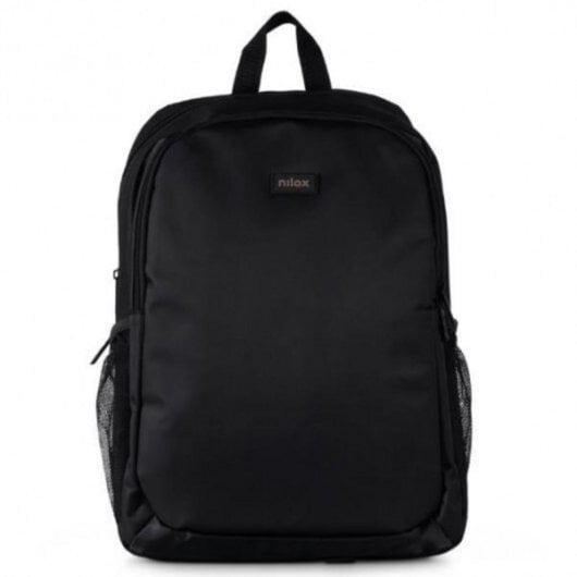 Mochila Nilox NXBKM010 15,6" Preta com Rato USB 1000 DPI Poliester