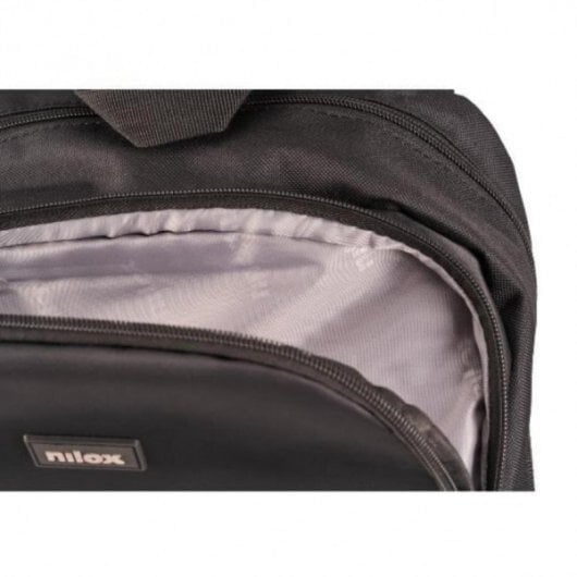 Mochila Nilox NXBKM010 15,6" Preta com Rato USB 1000 DPI Poliester