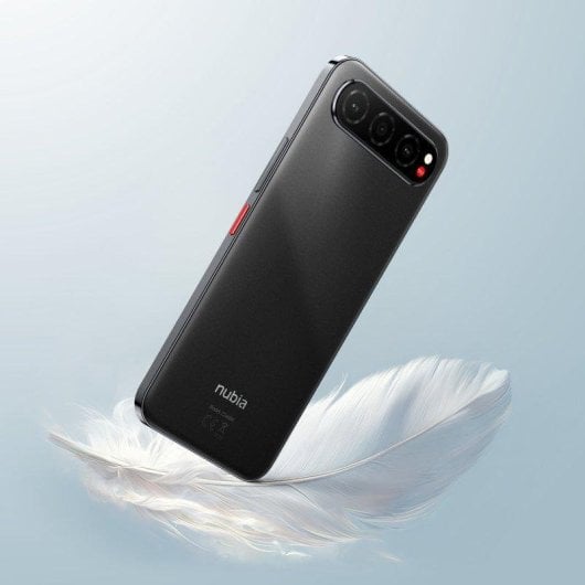 ZTE Nubia Air 20 Go 256 Go 6,78" AMOLED 5G Dual SIM Batterie 5000mAh 33W IP68 Android 15 Noir