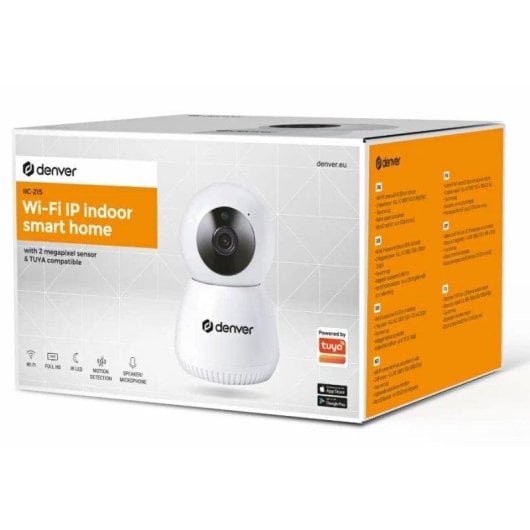 Caméra de surveillance Denver IIC-215 FullHD Vision Nocturne Intérieure Microphone PTZ