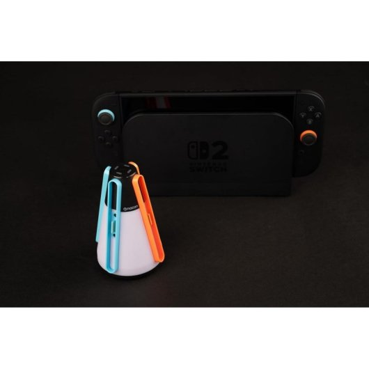 Nacon Base de Carga com RGB e USB-C para 4 Joy-Con Nintendo Switch 2