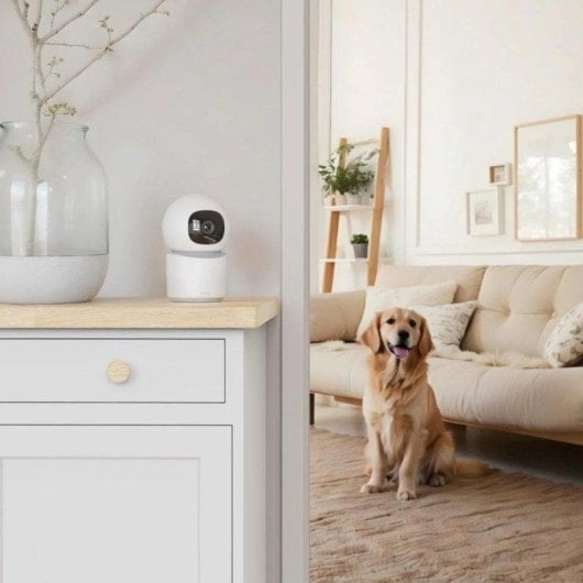 Überwachungskamera Hama 00176652 FullHD Nachtsicht Innen Sprachsteuerung Zwei-Wege-Audio