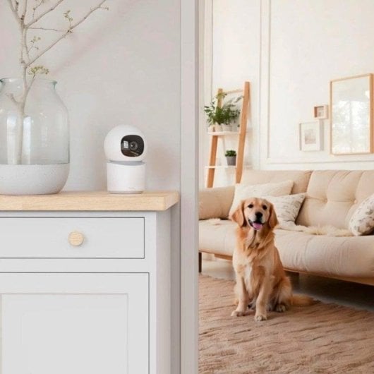 Überwachungskamera Hama 00176652 FullHD Nachtsicht Innen Sprachsteuerung Zwei-Wege-Audio