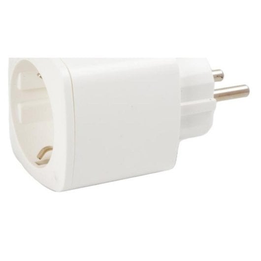 Enchufe inteligente Denver SHP-102 Wi-Fi Compatible Alexa Google Home Interior Blanco