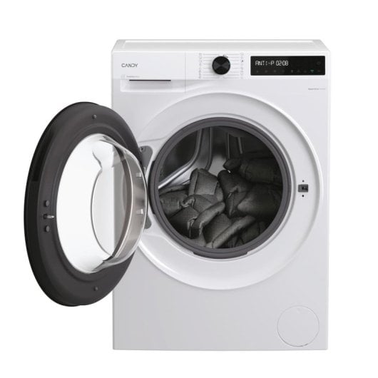 Máquina de Lavar Roupa Candy BR 412BL8-S 12 kg 1400rpm A Branco Wifi Inverter Vapor