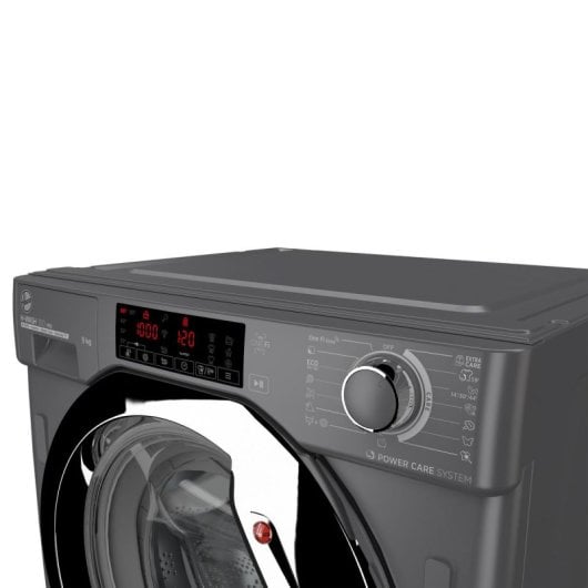 Lavadora Hoover HBWOS69TAMCRE-S Carga Frontal 9 kg 1600 rpm Clase A Antracita WiFi Inverter