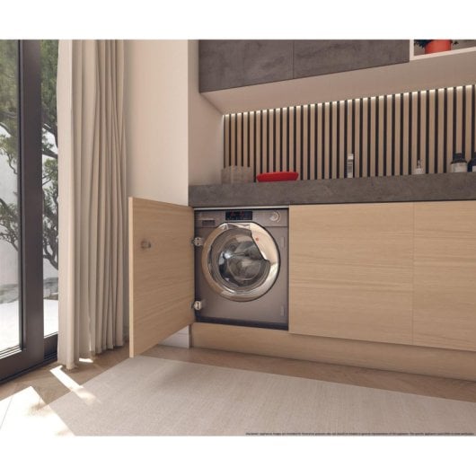 Lavadora Hoover HBWOS69TAMCRE-S Carga Frontal 9 kg 1600 rpm Clase A Antracita WiFi Inverter