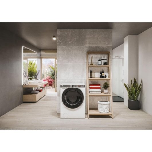 Lavadora Hoover H5WPB49AMBC8/1-S Carga Frontal 9 kg 1400 rpm A Blanca WiFi Vapor