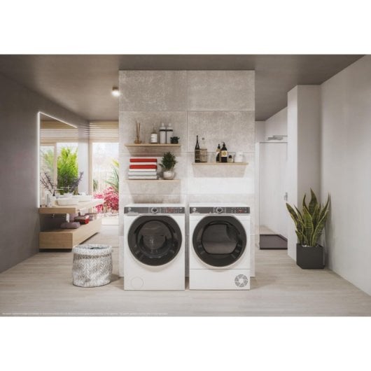 Lavadora Hoover H5WPB49AMBC8/1-S Carga Frontal 9 kg 1400 rpm A Blanca WiFi Vapor