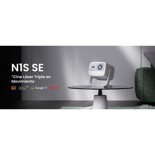 Projecteur JMGO N1S SE FullHD 600 Lumens 150" LED DLP Google TV Portable