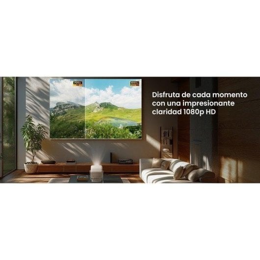 Projetor JMGO N1s FHD 1080p 460 Lúmenes 200" Laser DLP Google TV Portátil