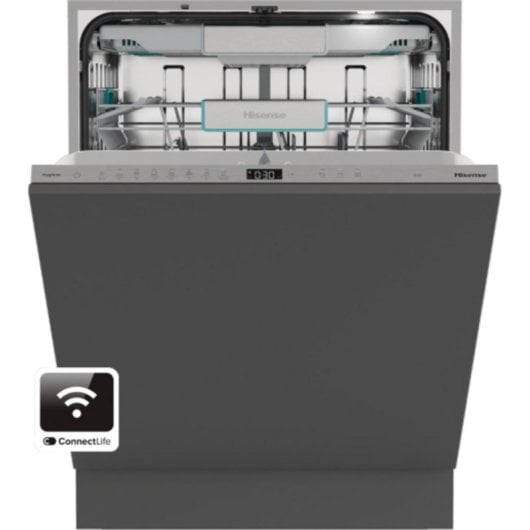 Lavavajillas Hisense HV673A65 16 Servicios Clase A ultra silencioso AutoDry Wi-Fi