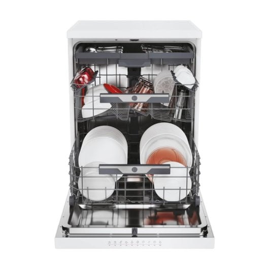 Lavavajillas Hoover H-DISH 700 HF 5B2S1PW 15 Cubiertos B Wi-Fi Tercera Bandeja y Secado Automático