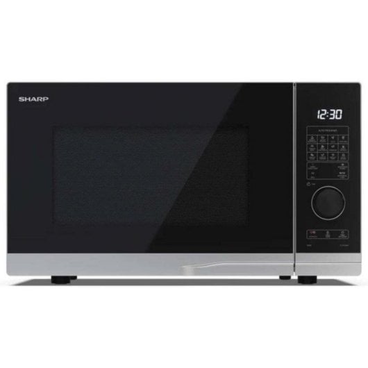 Microondas Sharp YC-PG254AE-S 25 Litros 900W Grill Display LED Auto cocinado