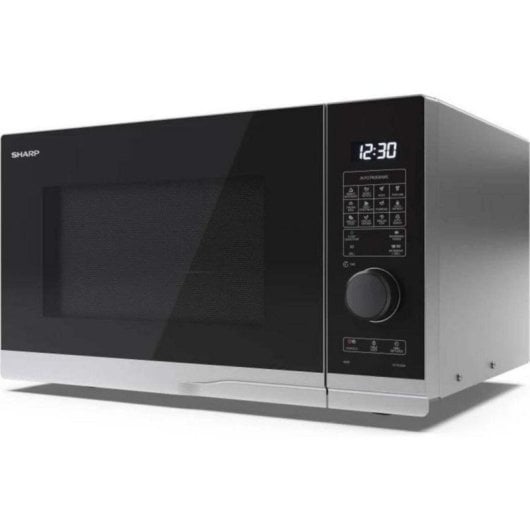 Microondas Sharp YC-PG254AE-S 25 Litros 900W Grill Display LED Auto cocinado