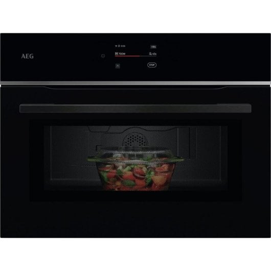 Microondas AEG TM7NK721B 44 L 1200 W Grill Pantalla Táctil AquaClean Wi-Fi