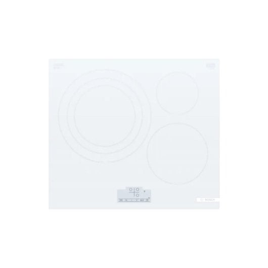 Placa de inducción Bosch PID612BB1E Blanco 3 zonas 60 cm TouchSelect integrada