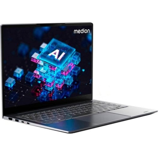 Portátil Medion MD62721 14" Intel Core Ultra 5 125H 32GB 512GB SSD Arc GPU Windows 11 Home Gris Oscuro