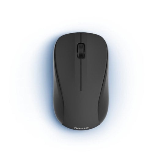 Ratón Hama MW-300 V2 Inalámbrico 1200 DPI Negro Clic Silencioso Ambidiestro