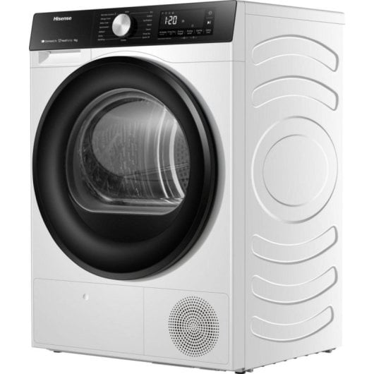 Secadora de condensación Hisense DH3S902BW3 9 kg Clase C Wi-Fi y programas especializados