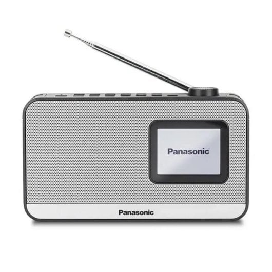 Radio Panasonic RF-D15 Portátil DAB+ FM Bluetooth LCD Control Giratorio Negro/Plata
