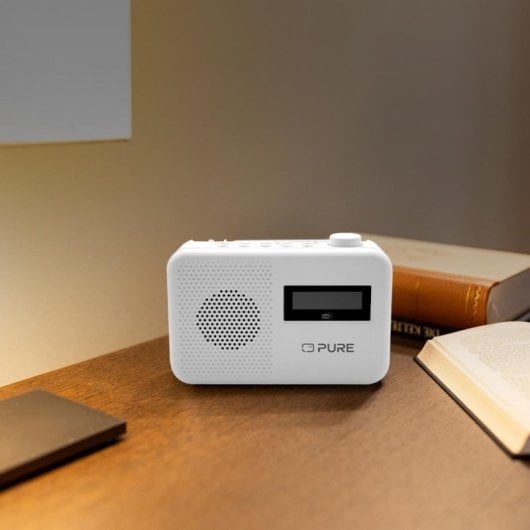 Radio portátil Pure Elan One 2 DAB+ FM Bluetooth 5.1 Blanco LCD Altavoz completo