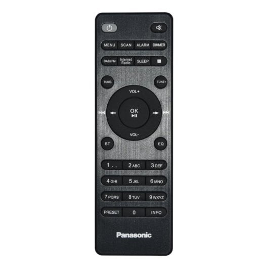 Radio Panasonic RF-D40EG-K Portátil Digital Bluetooth Wi-Fi FM/DAB+ LCD 6 W Negro