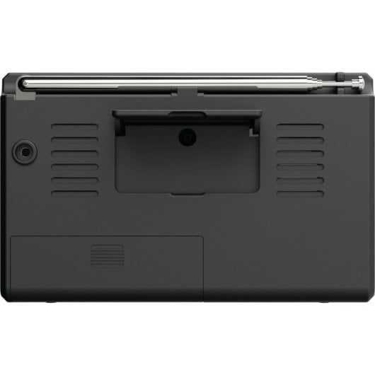 Radio portátil TechniSat TRAVELRADIO 300 DAB+ FM LCD 30 presintonías USB negro