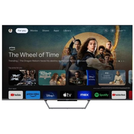 TV Metz QLED 75MQE7600Z 75" 4K Ultra HD Google TV Dolby Atmos HDR10
