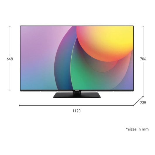 TV Panasonic LCD TB-50W60AEZ 50" 4K Ultra HD Smart TV HDR10 Dolby Vision WiFi