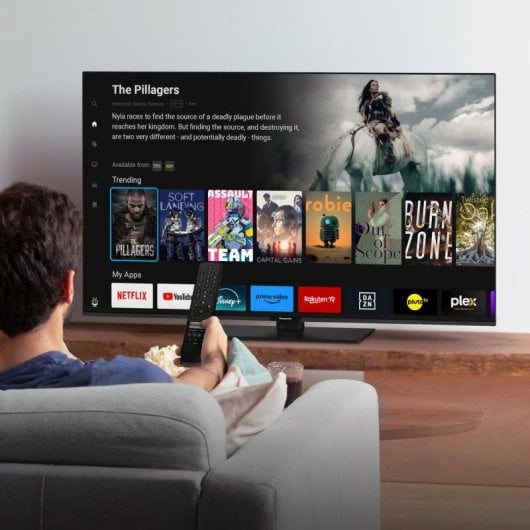 TV Panasonic LCD TB-50W60AEZ 50" 4K Ultra HD Smart TV HDR10 Dolby Vision WiFi