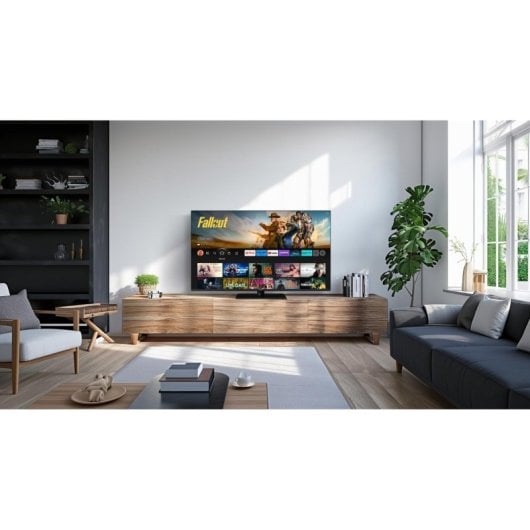 TV Panasonic QLED 50W80AEZ 50" 4K Smart TV Fire OS Dolby Vision Alexa AirPlay
