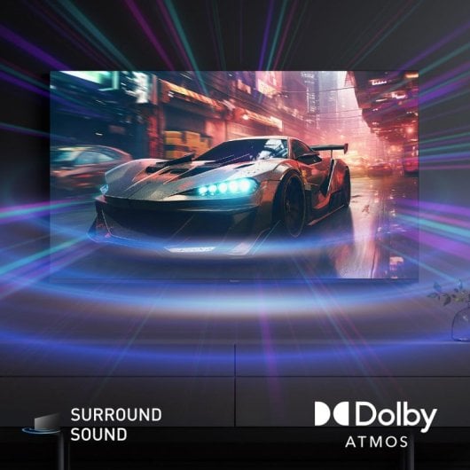 TV Panasonic QLED 50W80AEZ 50" 4K Smart TV Fire OS Dolby Vision Alexa AirPlay