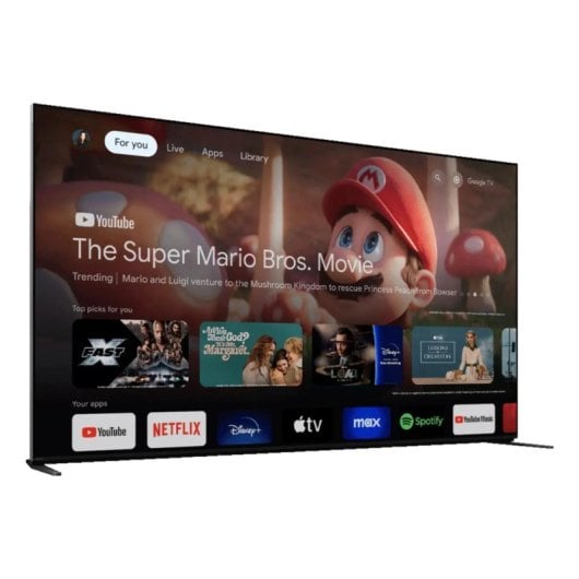 TV Sony QLED K-65XR90 65" 4K Smart TV Mini LED Dolby Vision HDR10