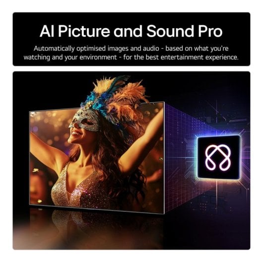 TV LG OLED evo OLED77M59LA 77" 4K Ultra HD Smart TV Zero Connect, 144Hz, Dolby Atmos