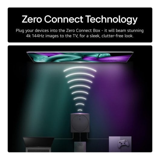 TV LG OLED evo OLED77M59LA 77" 4K Ultra HD Smart TV Zero Connect, 144Hz, Dolby Atmos