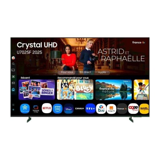 TV Samsung LED TU85U7025FK 85" 4K UltraHD 60Hz Smart TV Tizen HDR10+ PurColor