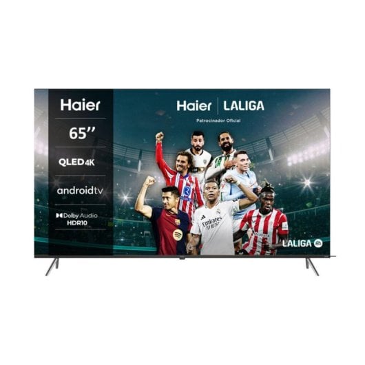 TV Haier QLED H65K705UG 65" 4K Smart TV Android 11 Direct LED HDR10 Bluetooth 5.1