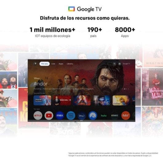 TV Metz QLED 40MQE7000Z 40" Full HD Google TV Wi-Fi Bluetooth HDR10