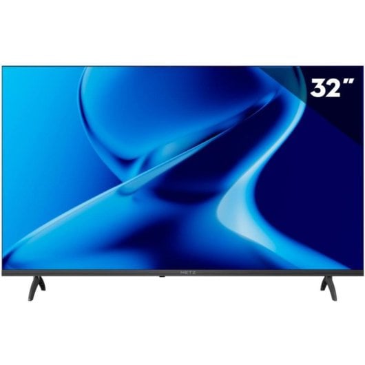 TV Metz LCD 32MTE6000Y 32" HD Smart TV Google TV Wi-Fi Dolby Atmos