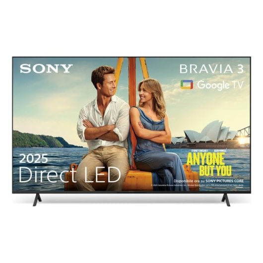 TV Sony LED K-75S3 75" 4K Smart TV Dolby Vision Wi-Fi 6E Bluetooth