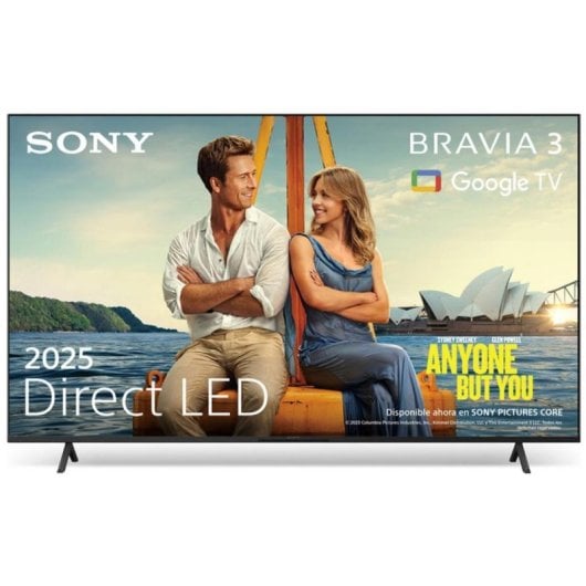 TV Sony LED K-75S3 75" 4K Smart TV Dolby Vision Wi-Fi 6E Bluetooth