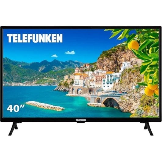 TV Telefunken DLED 40DTF825 40" Full HD Dolby Digital Plus WiFi Hotel Mode