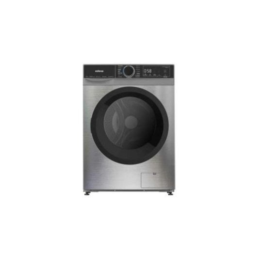 Máquina de Lavar Roupa QUO 7 Kg 1400rpm A Inox Porta Preta Touch Control