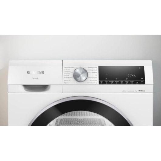 Secadora de condensación Siemens iQ500 WQ45G2D0ES 9 kg Clase energética C autolimpieza pantalla LED