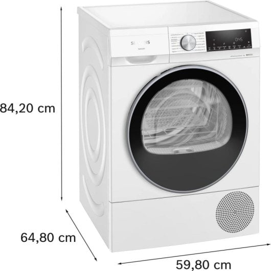 Secadora de condensación Siemens iQ500 WQ45G2D0ES 9 kg Clase energética C autolimpieza pantalla LED